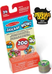Sticker Wow rezerve + mini carte – animale de companie