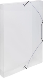 Cutie de arhivare A4 cu elastic transparent