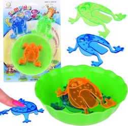 joc de îndemânare broscuțe săltărețe cu bol