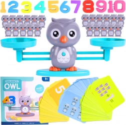 Bufnița echilibru – joc educativ de numărat