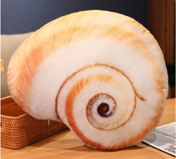 Jucărie de pluș scoică - pernă 50 x 40 cm