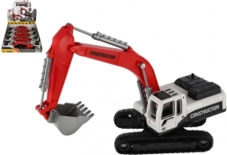 Jucărie de construcții excavator pe șenile plastic/metal