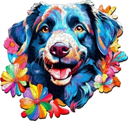 EscapeWelt puzzle din lemn câine 300 piese