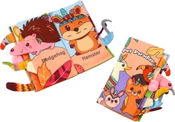 Foșnet Moale Carte Educațională Animale de Pădure