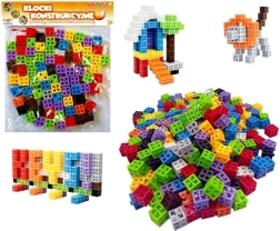 Set de construcție cu cuburi, 80 piese