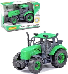 Tractor cu volant Polesie Progress verde