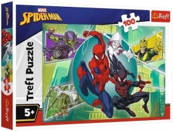 Puzzle Spider-Man Mască de păianjen, 100 de piese