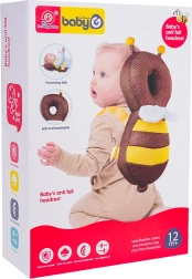 Pernaș protector pentru capul copiilor, cu design de albinuță