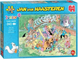 JUMBO puzzle Jan van Haasteren Junior Bătălia cu apă 240 de piese