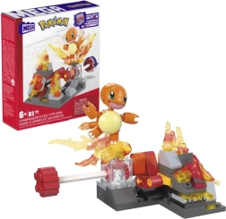mega pokémon charmander – atac de foc set de construcție
