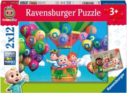 Puzzle Ravensburger Cocomelon 2×12 piese