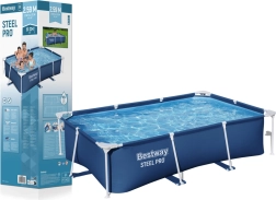 Bestway piscină cu cadru STEEL PRO 259 × 170 × 61 cm, 2300 l