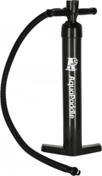Pompă manuală cu dublă acțiune cu manometru pentru SUP, bărci și piscine AQUA PADDLE