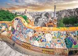 EUROGRAPHICS Puzzle Barcelona - Park Güell 1000 piese