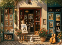 Puzzle Galeria Pisicilor 1000 piese ANATOLIAN