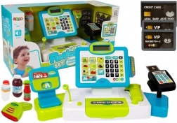 Casă de marcat pentru copii cu ecran tactil, cântar, scanner și terminal de plată