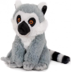 lemur kata de pluș, așezat, 15 cm