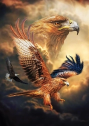 Puzzle Vultur 1000 piese