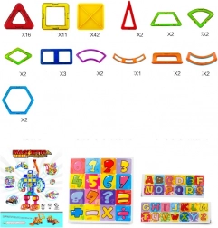 Set constructie magnetic pentru dezvoltarea fanteziei si a motricitatii