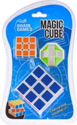 brain games set de puzzle-uri: cuburi de asamblare și șarpe
