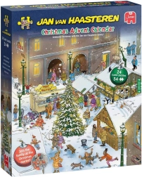 Calendar de Advent Jumbo cu puzzle-uri Jan van Haasteren