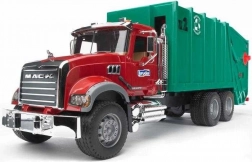 Bruder camion de gunoi MACK Granite verde 1:16