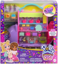 Polly Pocket Avionul Aventurilor Pisicuței