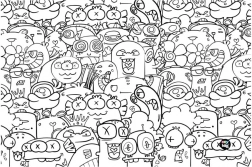 Suport de birou Monsters