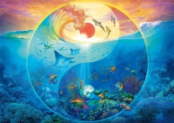 Puzzle Schmidt În Țara Viețuitoarelor Marine, 1000 piese