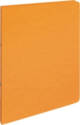 Biblioraft A4 portocaliu cu 2 inele