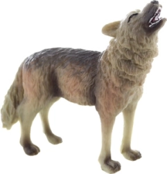 Figurină din plastic lup 9 cm