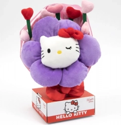 Jucărie de pluș Hello Kitty cu buchet 30 cm