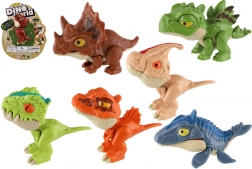 dinozaur mușcător mini 8 cm – figurină din plastic pe blister