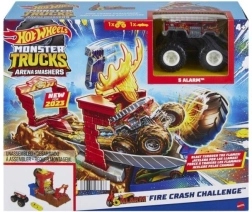 Hot Wheels Monster Trucks Arenă – Provocare de curse set de joacă – HW Rechinul Tigru