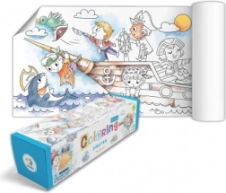 Poster de colorat Pirații