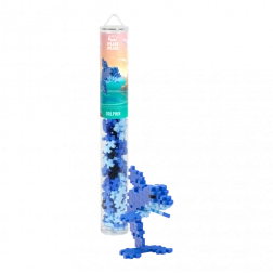 Plus-Plus delfin – set de construcție creativ, 100 piese, tub
