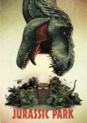 TREFL Puzzle Premium Plus Jurassic Park: Afiș de film 1000 piese