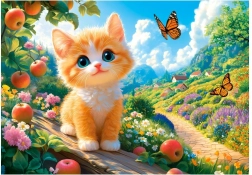 Puzzle Castorland Plimbarea pisicilor 500 piese