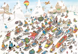 Puzzle JUMBO Jan van Haasteren – La vale, 2000 piese