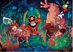 Clementoni Puzzle Ahoy Pirați! 60 Piese