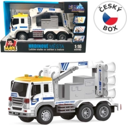 Mașină de servicii aeroportuare cu lumină și sunet, 26 cm