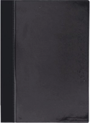 Copertă rapidă A4 din PVC fără buzunar – negru