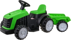 Tractor cu pedale pentru copii cu remorcă – Verde