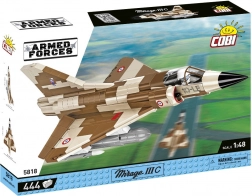 Set de construcție COBI Armed Forces – Mirage IIIC 1:48, 444 piese