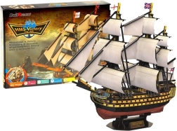 Puzzle 3D loď HMS VICTORY – velier istoric