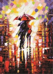 Puzzle Dragoste sub umbrelă 500 piese ART PUZZLE