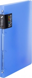 Biblioraft cu inele A4 din polipropilenă – albastru