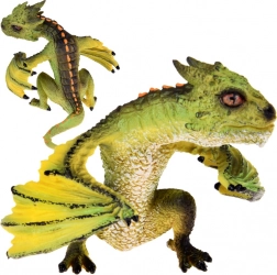 figurină dragon verde – decorațiune de colecție și jucărie