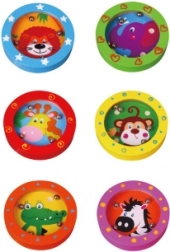 VIGA labirint din lemn cu animale – joc de echilibru de buzunar