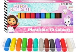Plastilină 12 culori GABBY'S DOLLHOUSE STARPAK